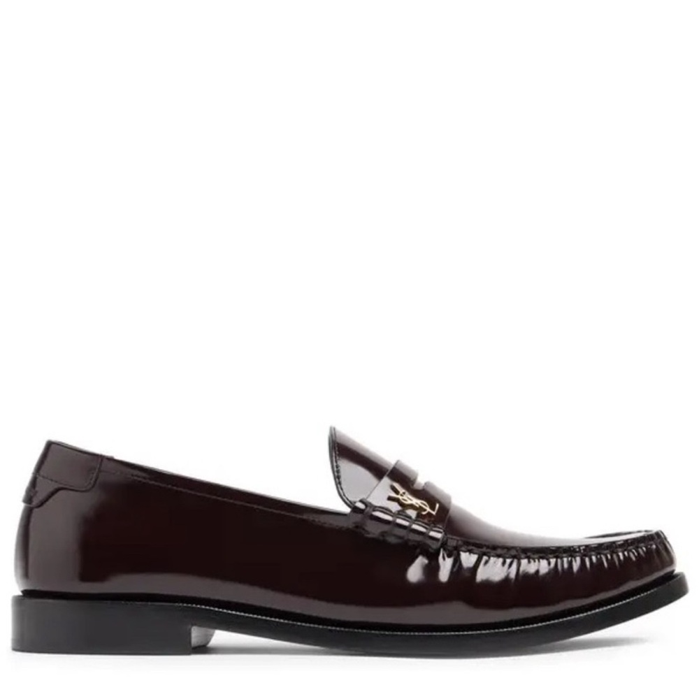 Saint Laurent Le Loafer 15 Cordovan Red - Picture 2 of 6